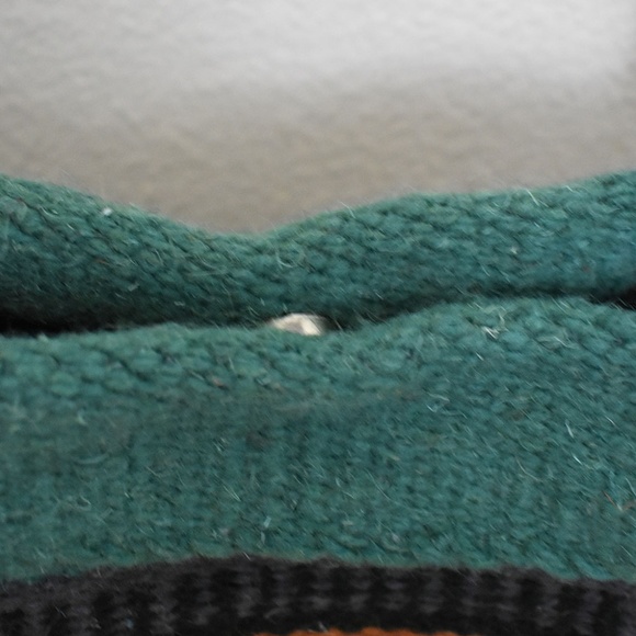 Southwest Boho Bag Handwoven Wool Malibu Purse - Picture 8 of 8